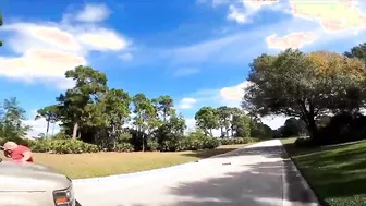 Bicyclist Lands A Face Shot On Road Rager