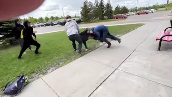 Fat neck Beard Gets Humbled