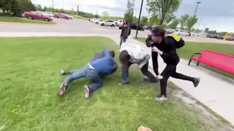 Fat neck Beard Gets Humbled
