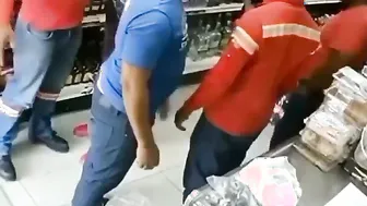 One Brave Man Stops The Robbery Theft