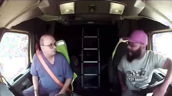 Trainee trucker disputes with instructor.