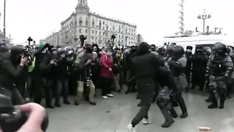 1 Chechen vs Omon In Moscow ???? ????
