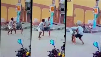 Dropped On His Head!