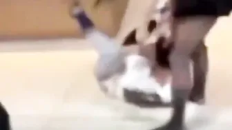 Girl absolutely destroys guy.