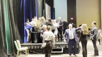 Climate protesters halt murkowskis gala celebration