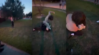 Hoodie Kid Surprises With A Fight