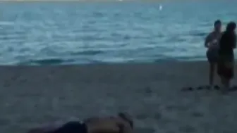 Beach Boy Gets Punch KO