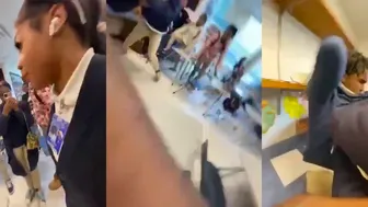 Crazy School Fight: Gay Dude vs Girl