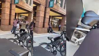 Deliveroo Riders vs. Traffic in London