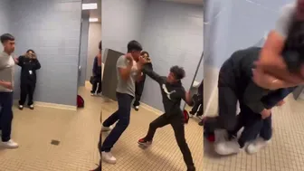 Mexican Edgar Fights Student In School Bathroom Good Fight Bro Got Dropped