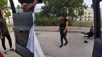 Woman Gets Beat Up For Acting Tough And Wanting To Fight! ????????????