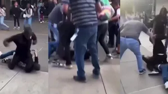 Students Go At It During School