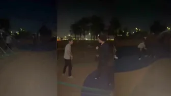 Gun Flashed, Drink Thrown, Teenager Wins!