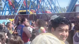 The #1 Fight Video Shows Him Taking Pictures Of Little Girls!