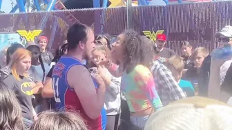 The #1 Fight Video Shows Him Taking Pictures Of Little Girls!