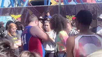 The #1 Fight Video Shows Him Taking Pictures Of Little Girls!