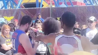 The #1 Fight Video Shows Him Taking Pictures Of Little Girls!