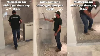 Unlicensed contractor scammed and destroyed his work.