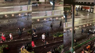 Bouncer Dunks Drunk In Houston