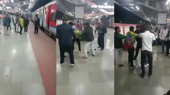 Severe Beatings At Jabalpur Station After Youth Slapped Ticket Collector