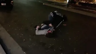 Bro Tried To Act Tough But Learned A Lesson