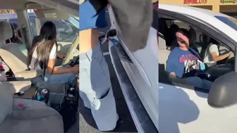 Three Women Steal From Tj Maxx Outside