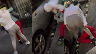 Girl Catches A Beatdown For Spending Money On Another Womans Man!