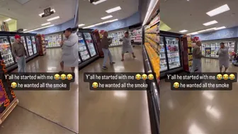 Donald Trump Supporter Meets Floyd Mayweathers Protégé at Walmart