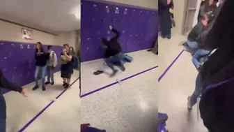 Crazy Girl Fight First Day Of School