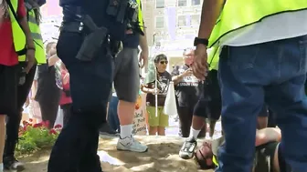 Magabot At Peaceful Protest