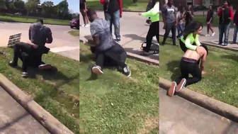 He Shoulda Listened To His Girl Lmao Got Himself Put Down