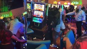 Girl Continues Gambling After A Casino Fight ????‍♀️????