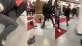 A Kid Falls Asleep In The School Hall