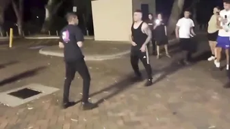Two Guys, One Street Fight!