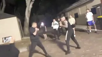 Two Guys, One Street Fight!
