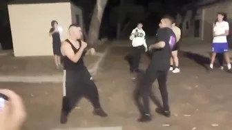 Two Guys, One Street Fight!