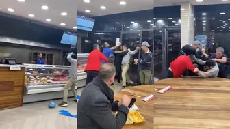 Kebab shop Fight