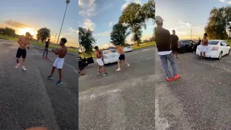 Quick fight action today!