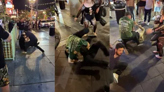 Fremont street misses a clean right cook