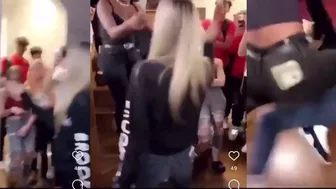 Birthday girl fights at her own party!
