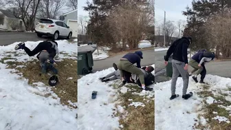 Fight Turns Into WWE Fast
