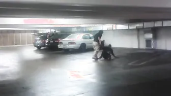 BJJ Clash In Parking Garage