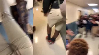 Hallway fight #Girlfights