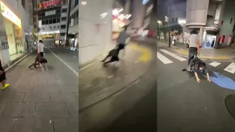 Dragged To The Police Station In Tokyo