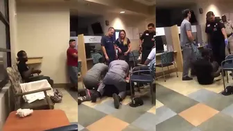 Waiting room Scuffle
