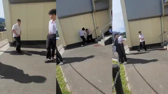Samoan Boy in Crocs vs Maori: New Zealand School Fight