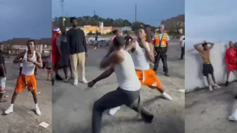 Dude In Orange Does Not Give Af | Daily Fights & Entertainment