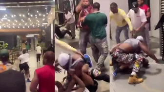 Security Enjoys The Brawl