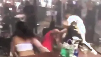 Full-on Bar Room Brawl ???? ????