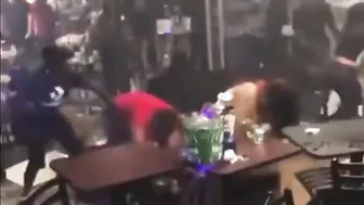 Full-on Bar Room Brawl ???? ????